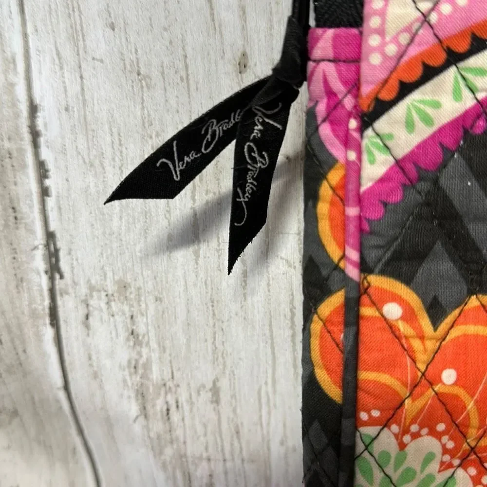 Vera Bradley Pink Orange Multicolor‎ Floral Laptop Sleeve